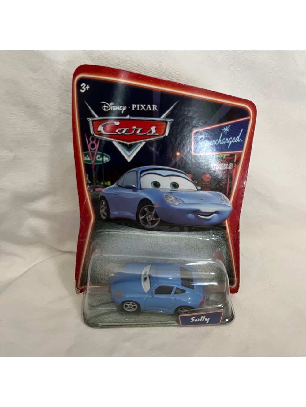 New Disney Pixar Cars Supercharged Sally Blue Mattel Diecast 1:55